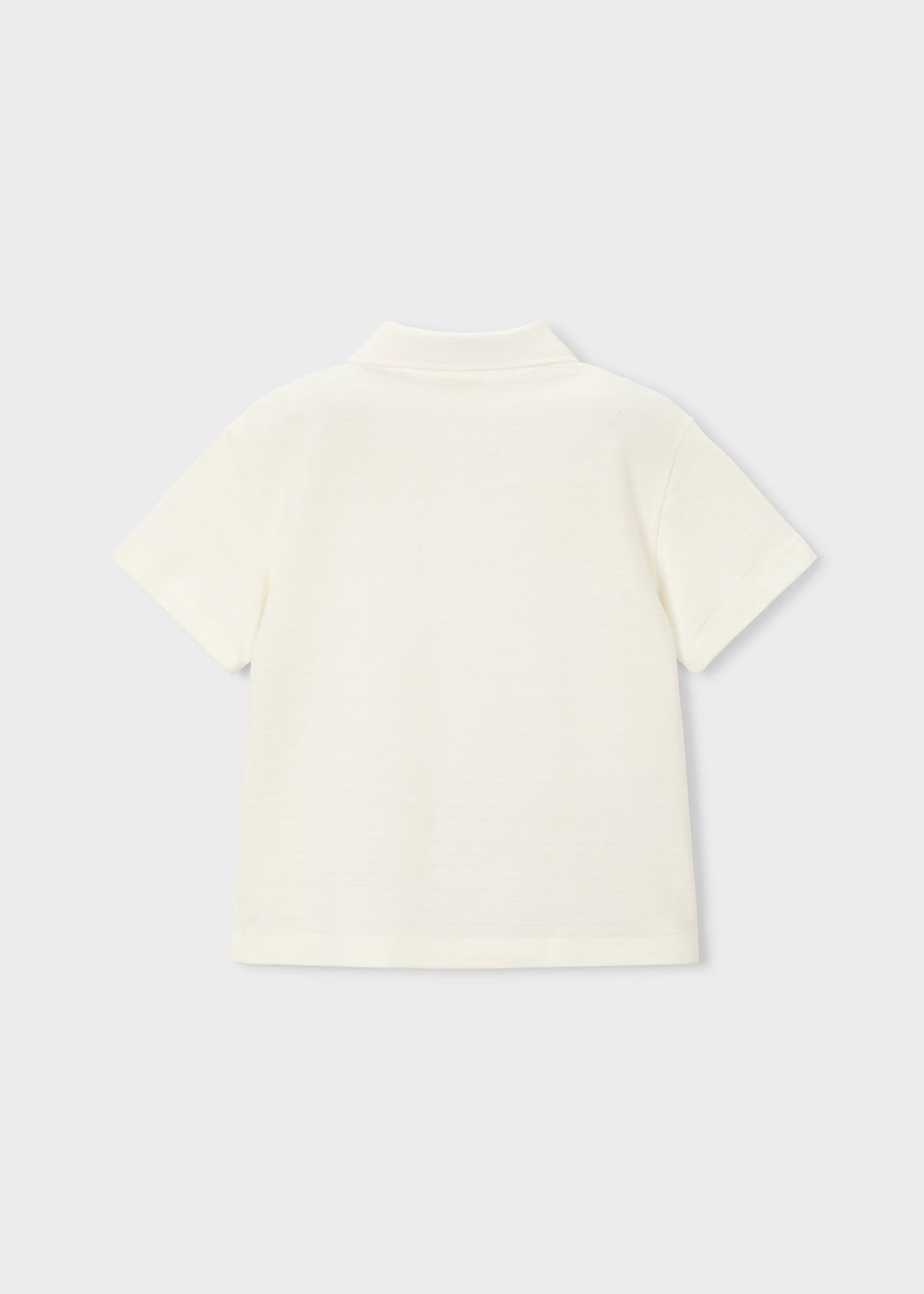 Mayoral Cream Polo Shirt 3105