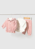 Mayoral Baby Pink 3pc Tracksuit 2656