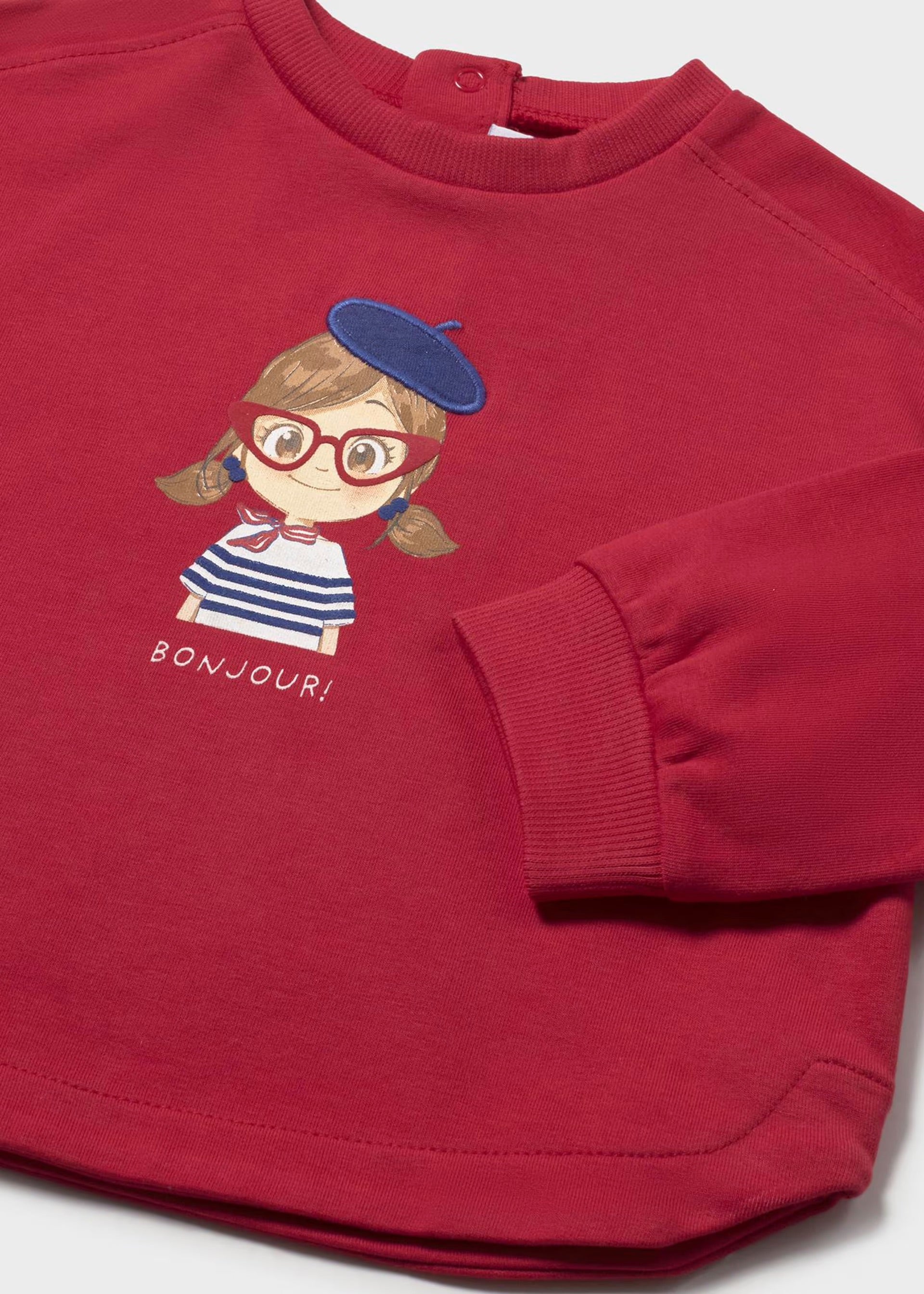 Mayoral Toddler Red Sweatshirt 1495