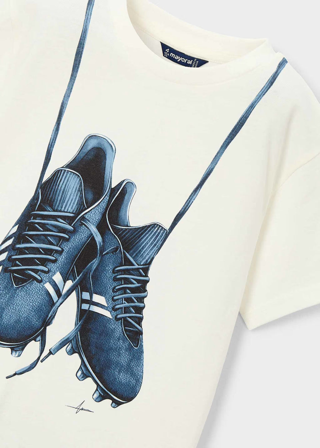 Mayoral ‘Football Boots’ T-shirt 3075