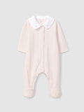 Laranjinha Pink Babygrow with Collar V6196