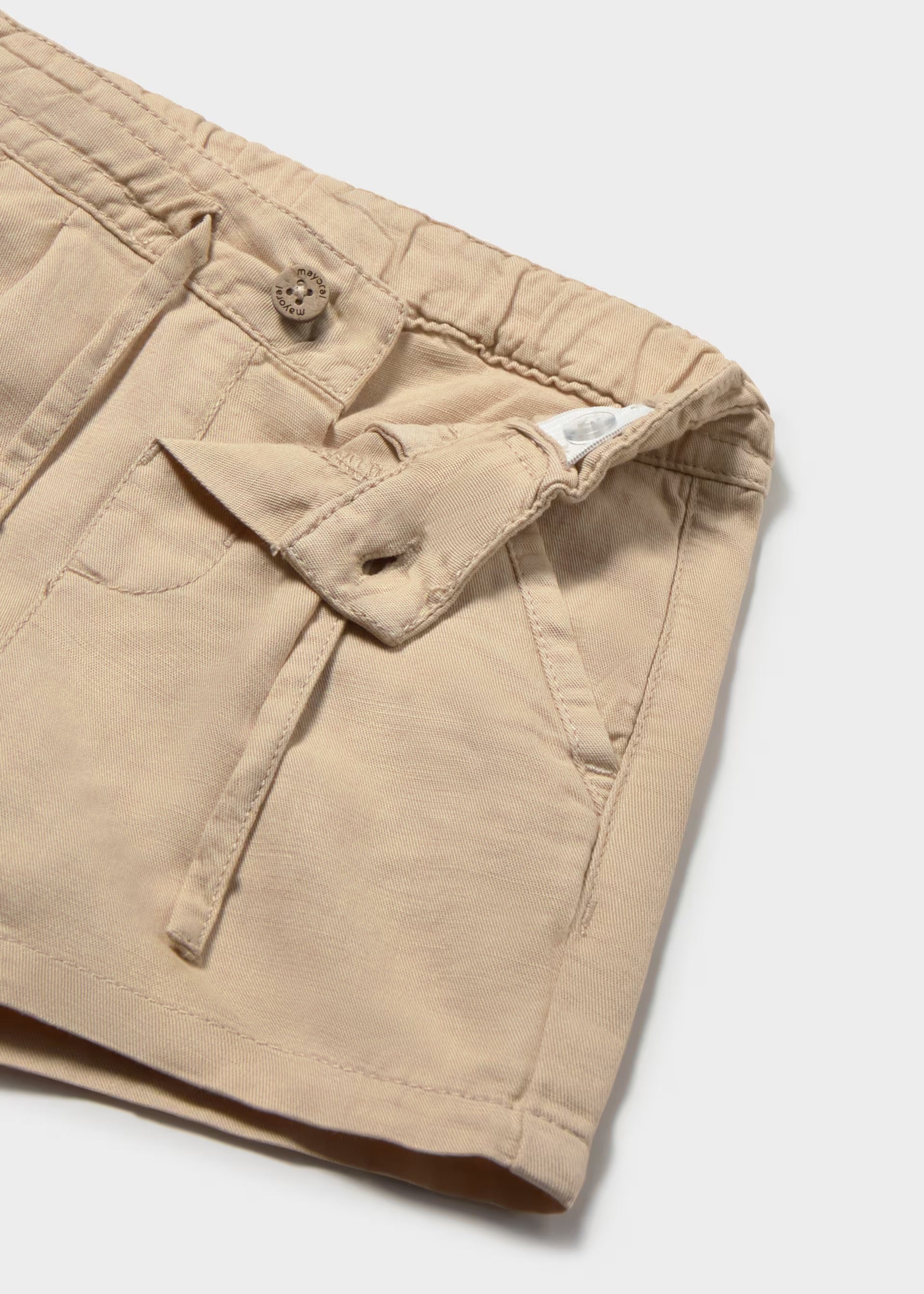 Mayoral Toddler Beige Twill Shorts 1220
