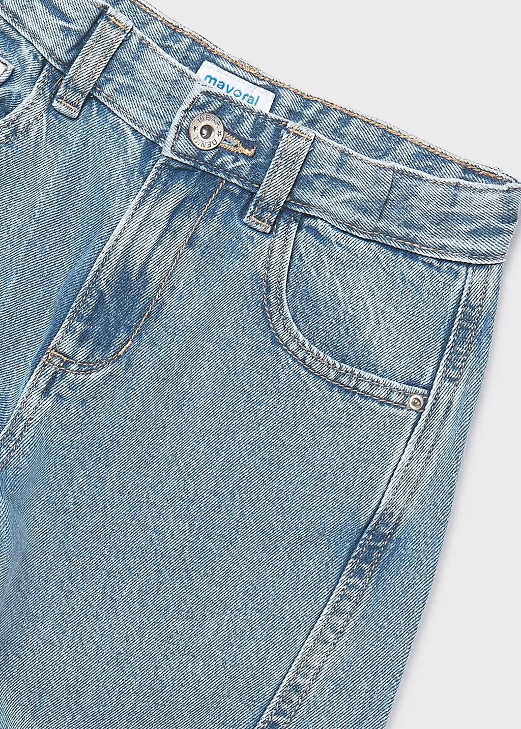 Mayoral Wide Leg Jeans 6552