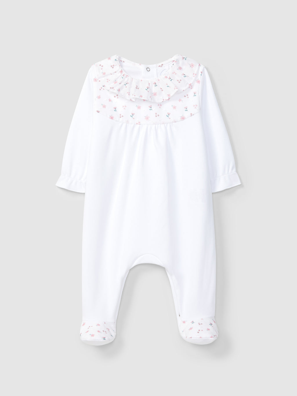 Laranjinha Babygrow with Ruffle Collar V6257