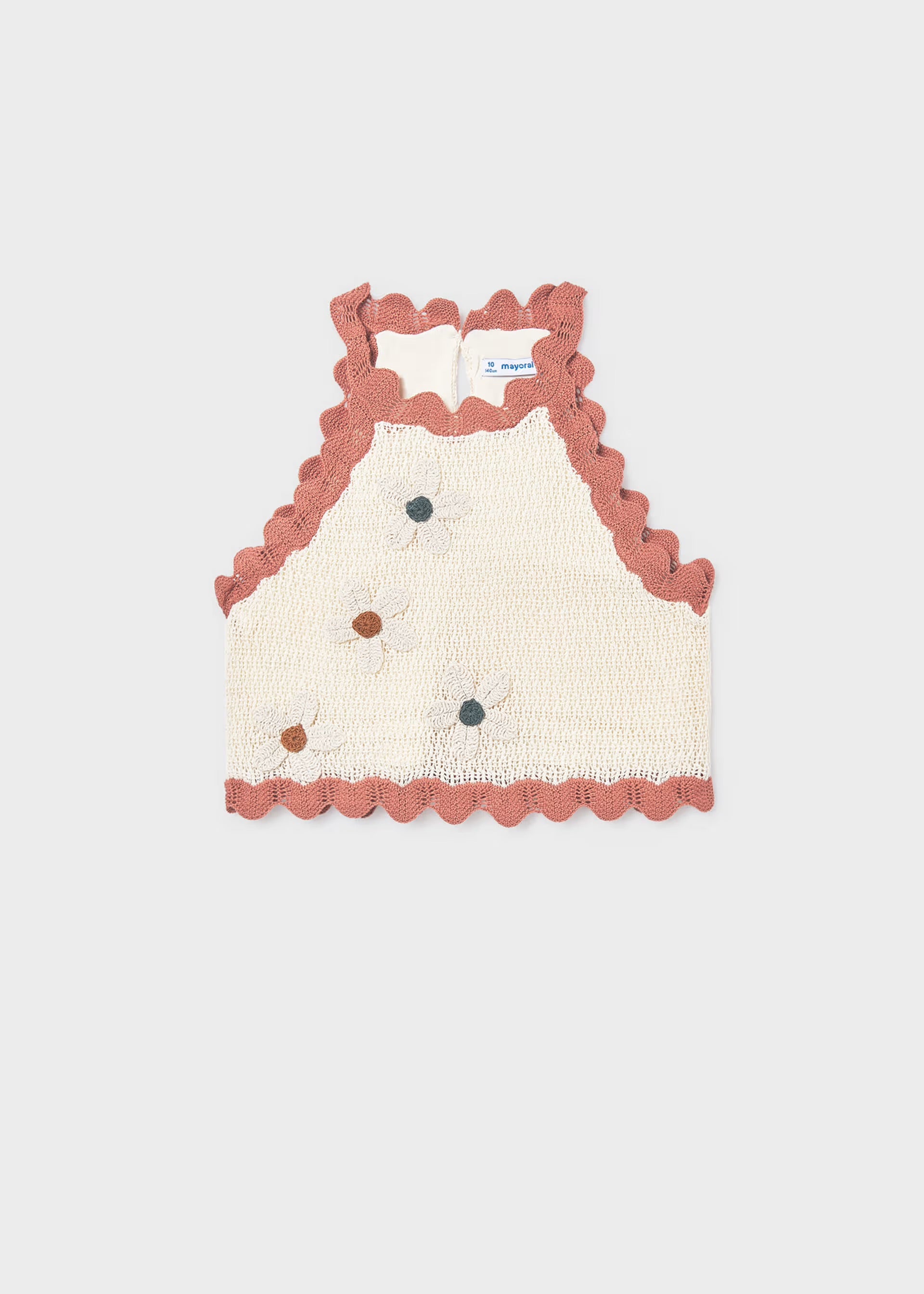 Mayoral Cream Vest Top 6021