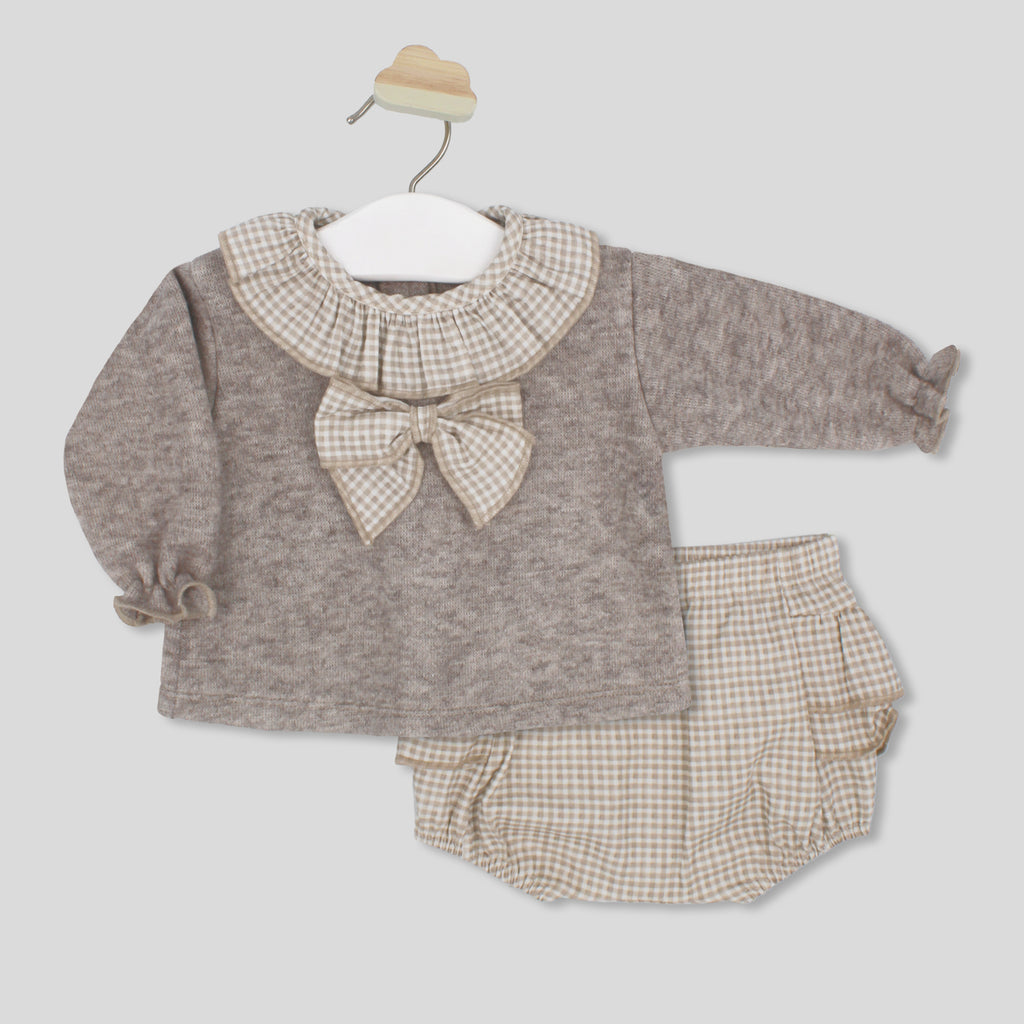 Rapife Blouse & Bloomers - Brown