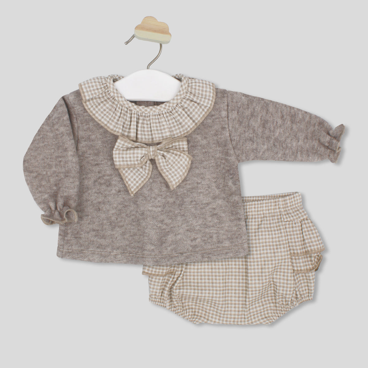 Rapife Blouse & Bloomers - Brown