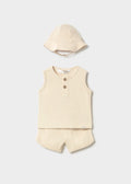 Mayoral Baby Ribbed 3pc Set