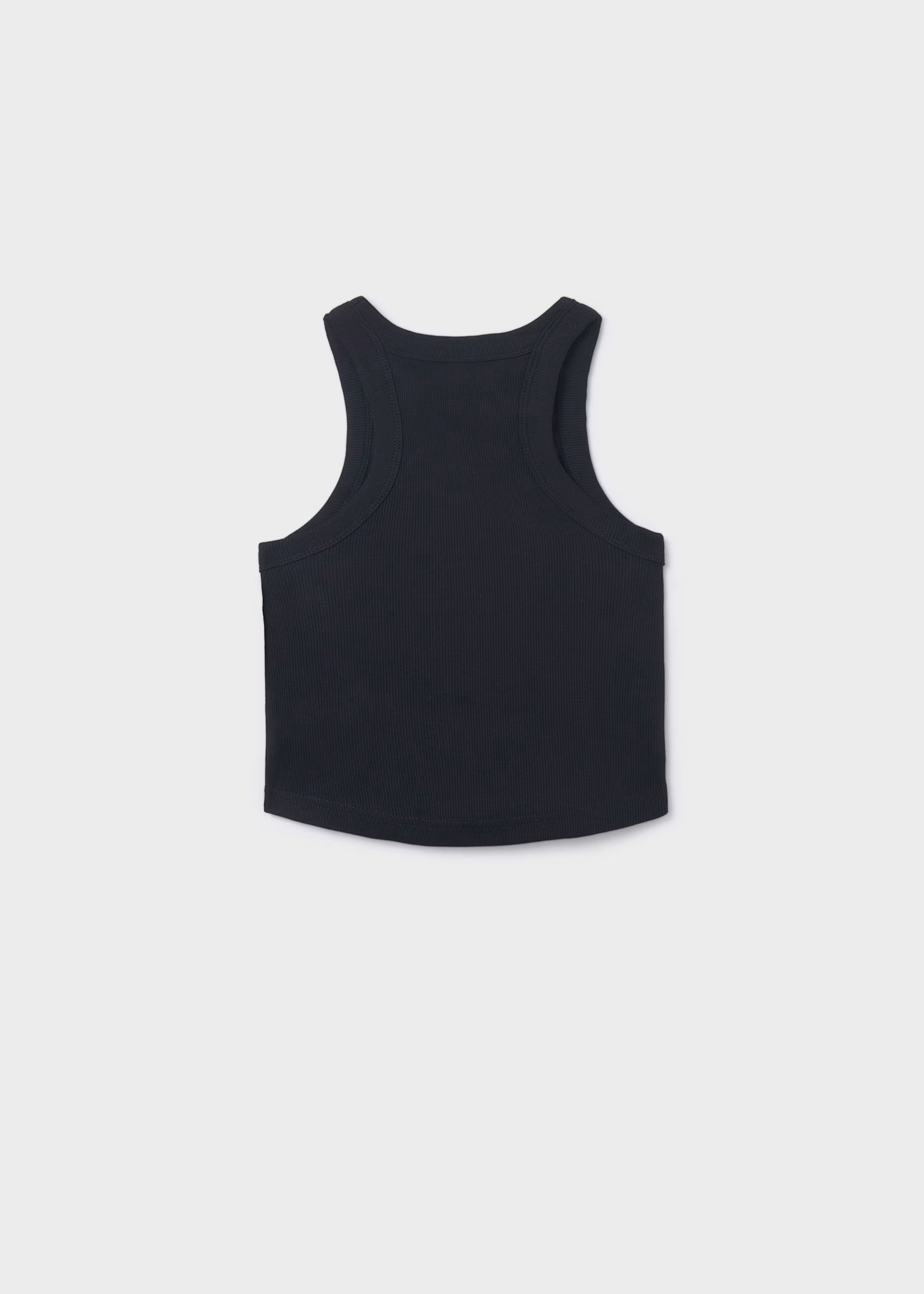 Mayoral Black Vest Top 6013