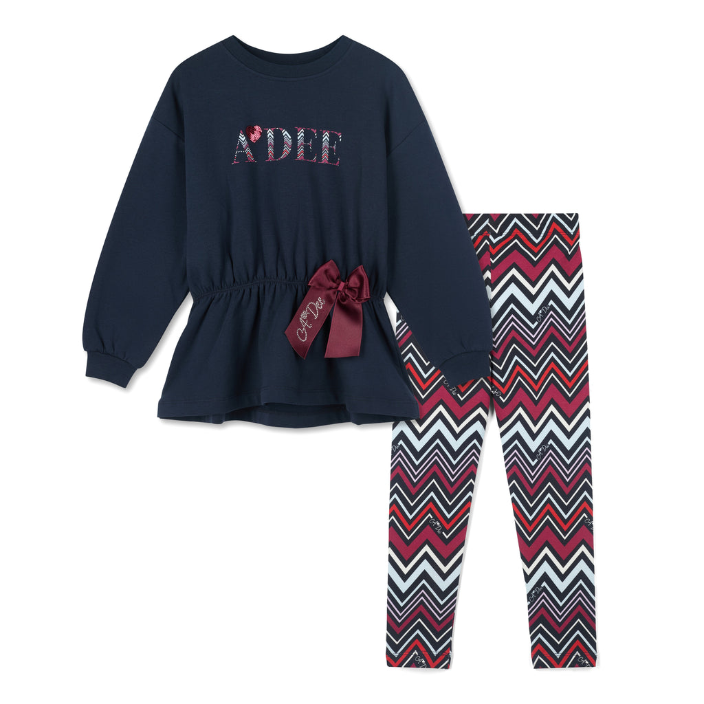 A'Dee Celine Legging Set - Dark Navy W263522