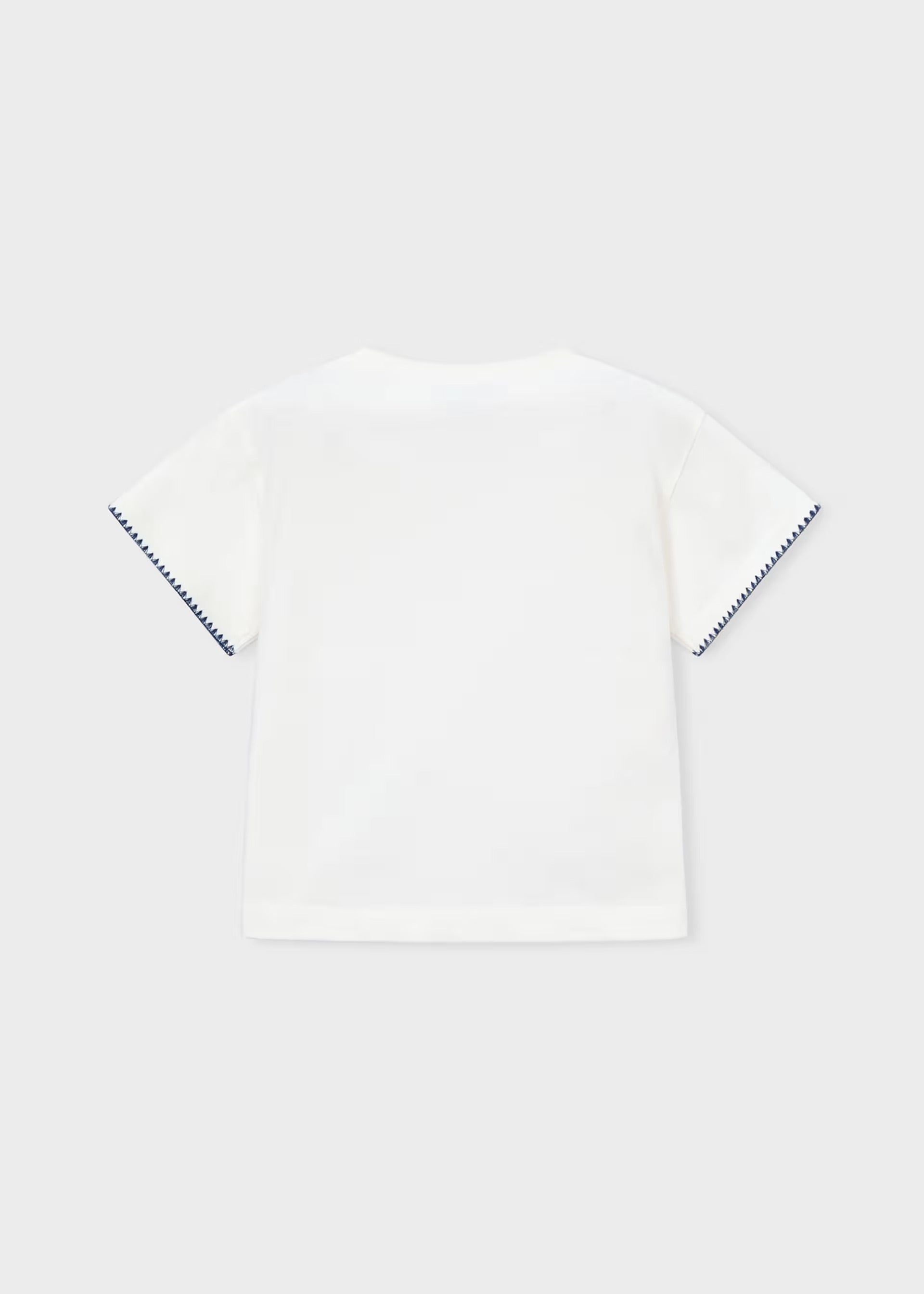 Mayoral Cream T-shirt 3013