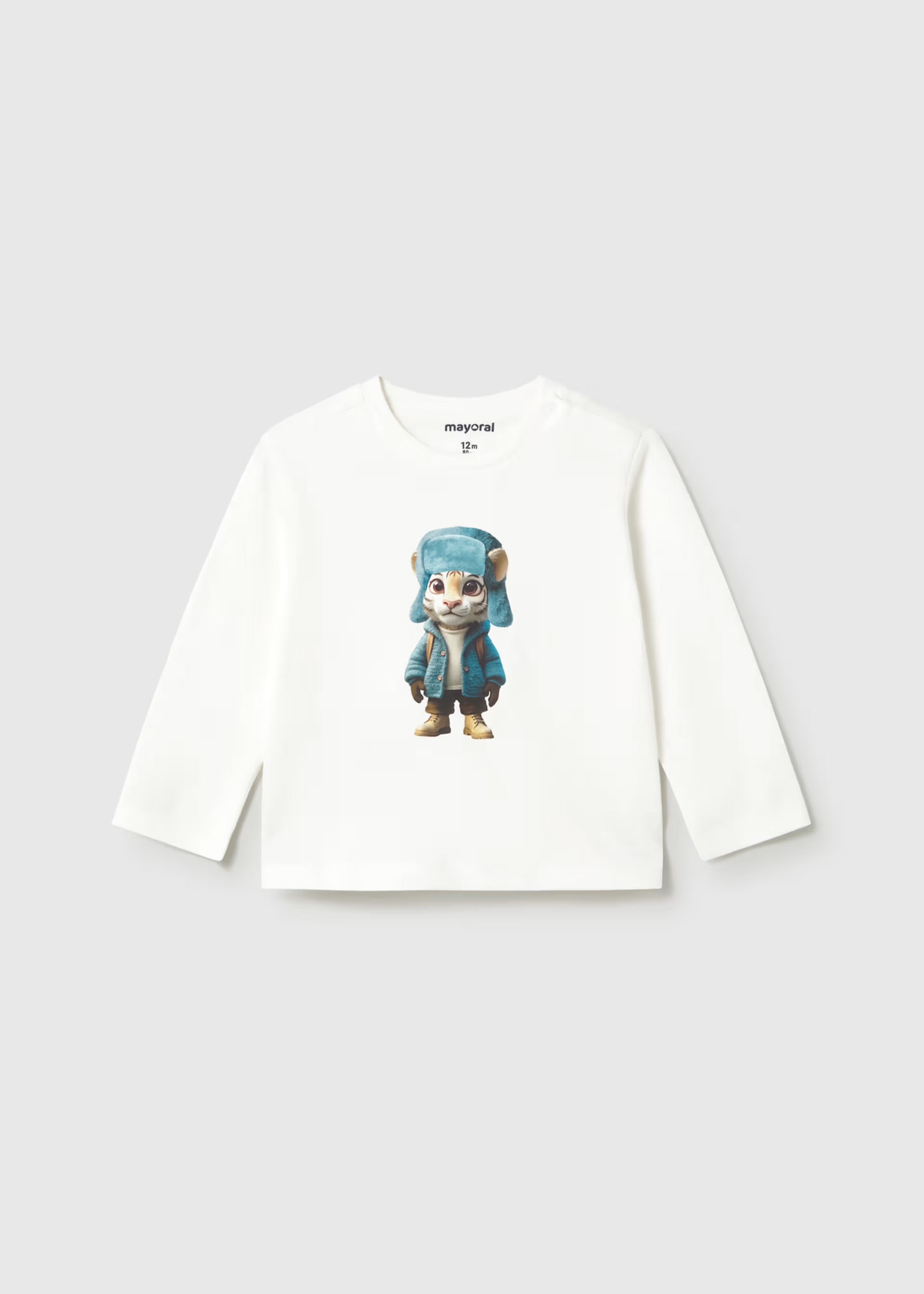 Mayoral Toddler Tiger T-Shirt 2016