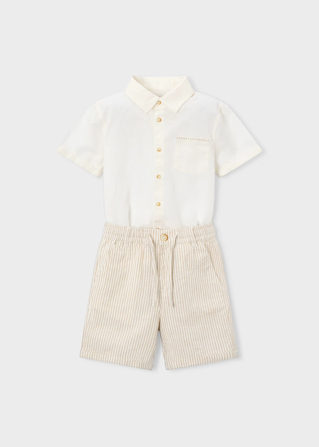 Mayoral Shirt & Shorts Set 3217