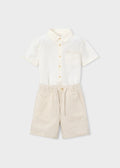 Mayoral Shirt & Shorts Set 3217