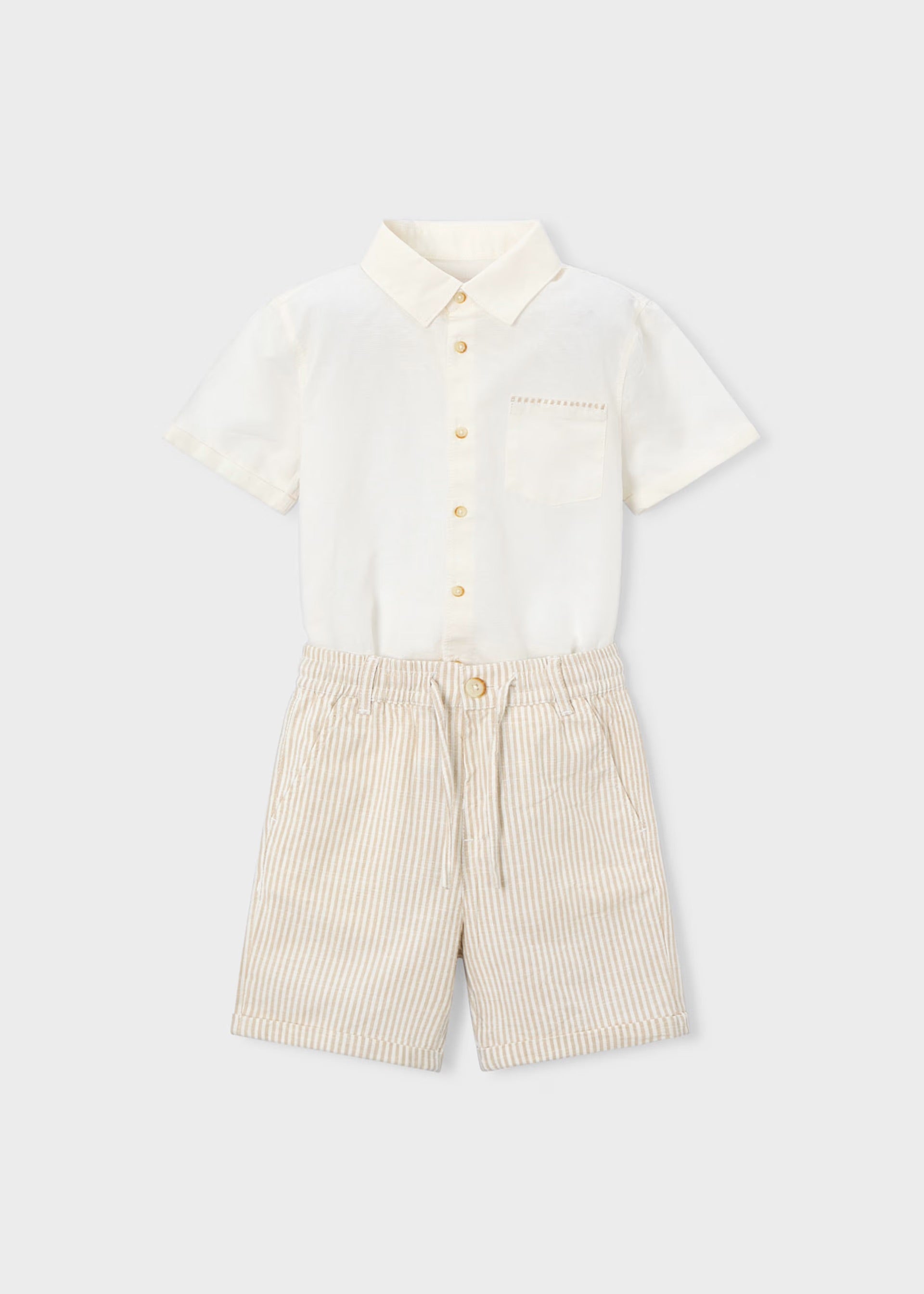 Mayoral Shirt & Shorts Set 3217