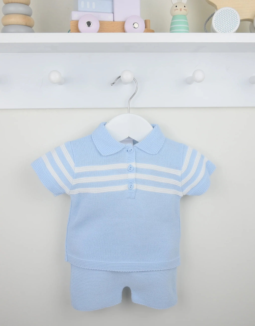 PEX Blue Knitted 2pc Set