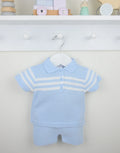 PEX Blue Knitted 2pc Set
