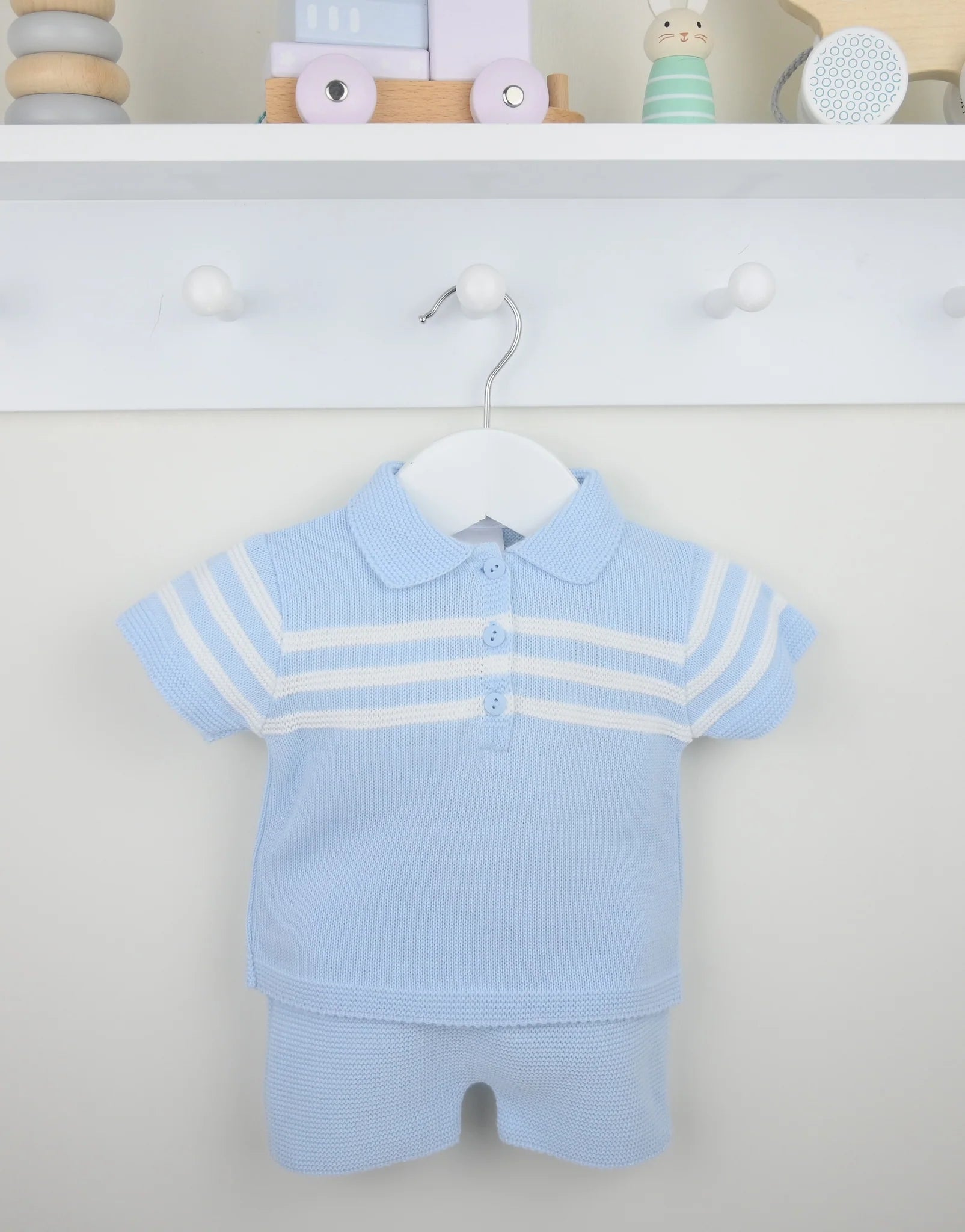 PEX Blue Knitted 2pc Set