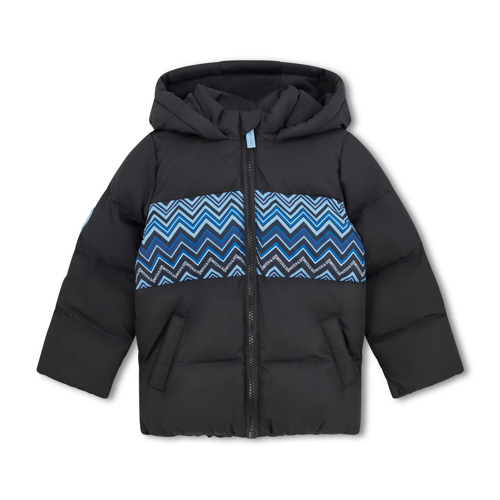 Mitch & Son Wyatt ZigZag Jacket - Black