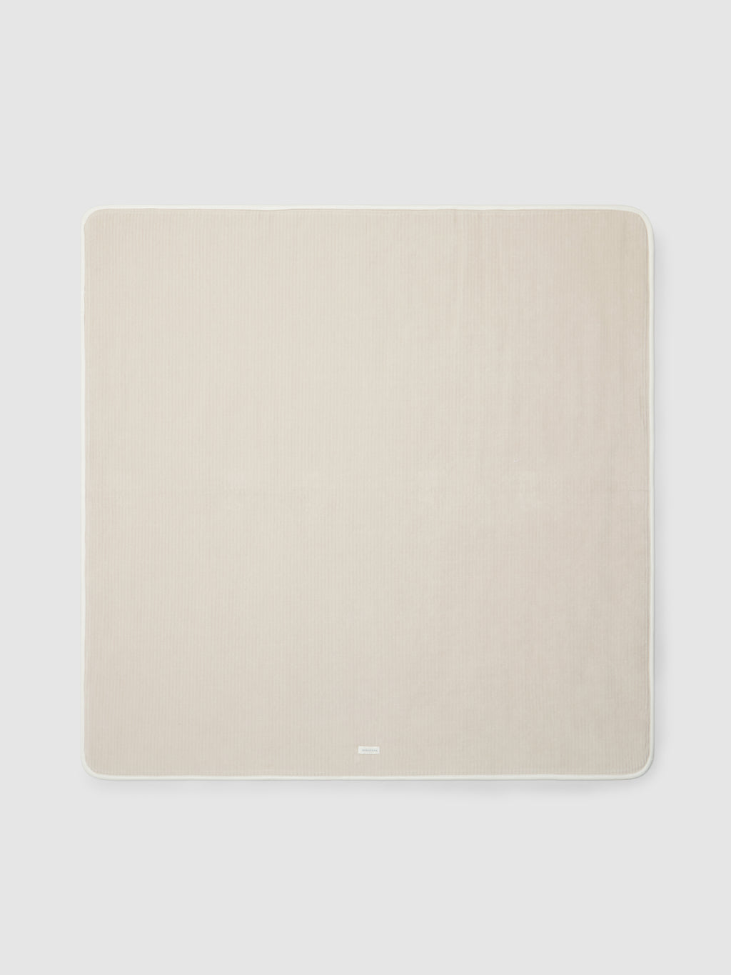 Laranjinha Sand Ribbed Velvet Blanket I6542