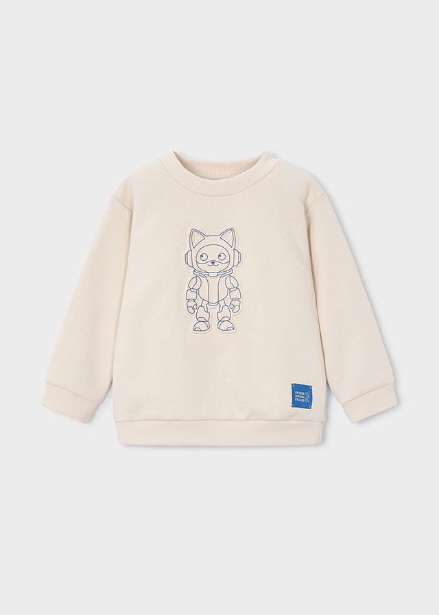 Mayoral Cream Sweatshirt 4459