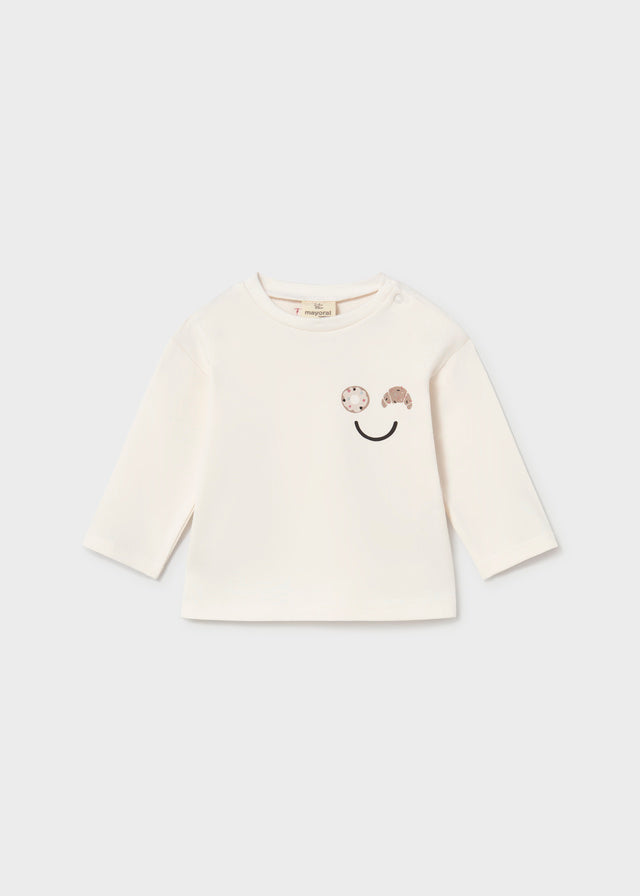 Mayoral Baby Cream T-Shirt 2084