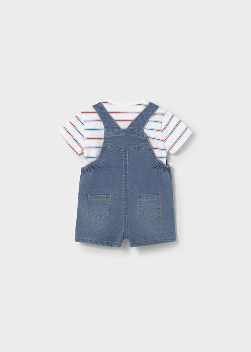 Mayoral Baby 2pc Dungaree Set 1623