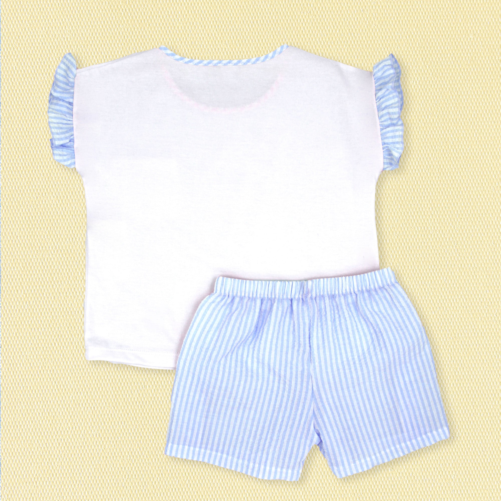 Rapife Blue Stripe Short Set 4151S26