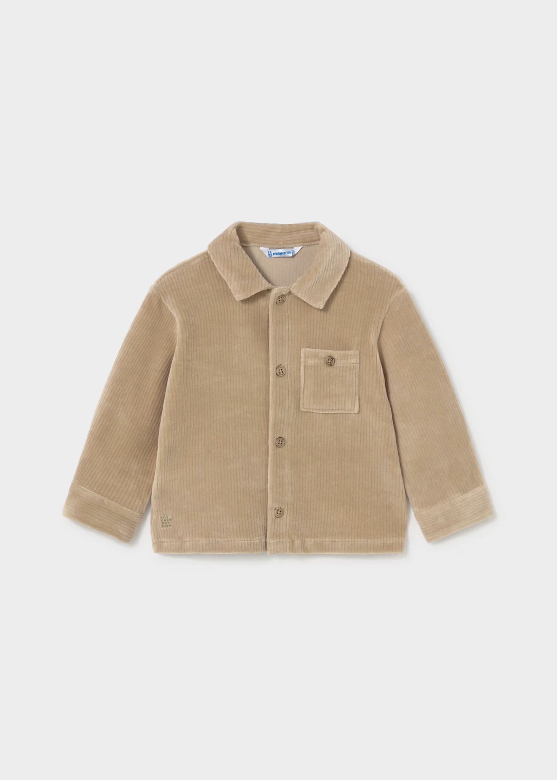 Mayoral Toddler Beige Overshirt 2107