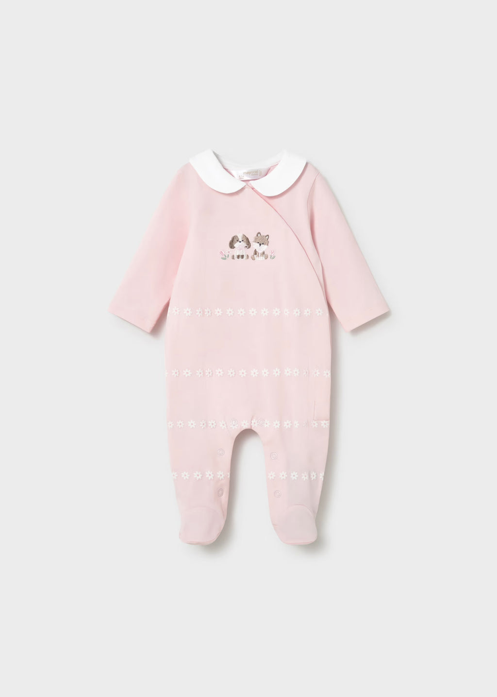 Mayoral Baby Pink Babygrow 1703