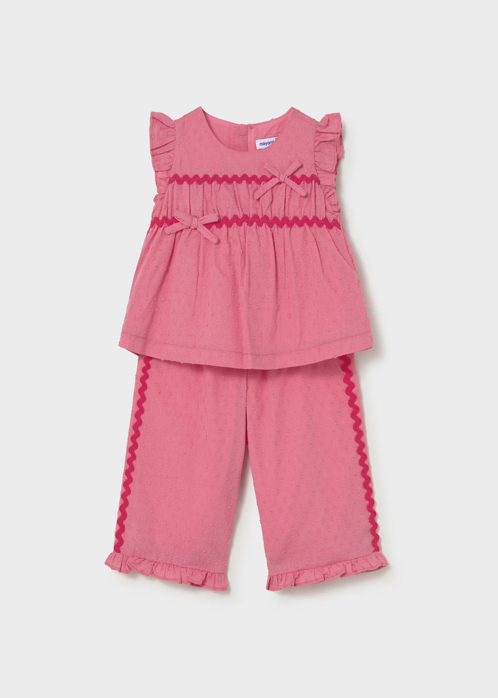 Mayoral Toddler Pink Trouser Set 1514