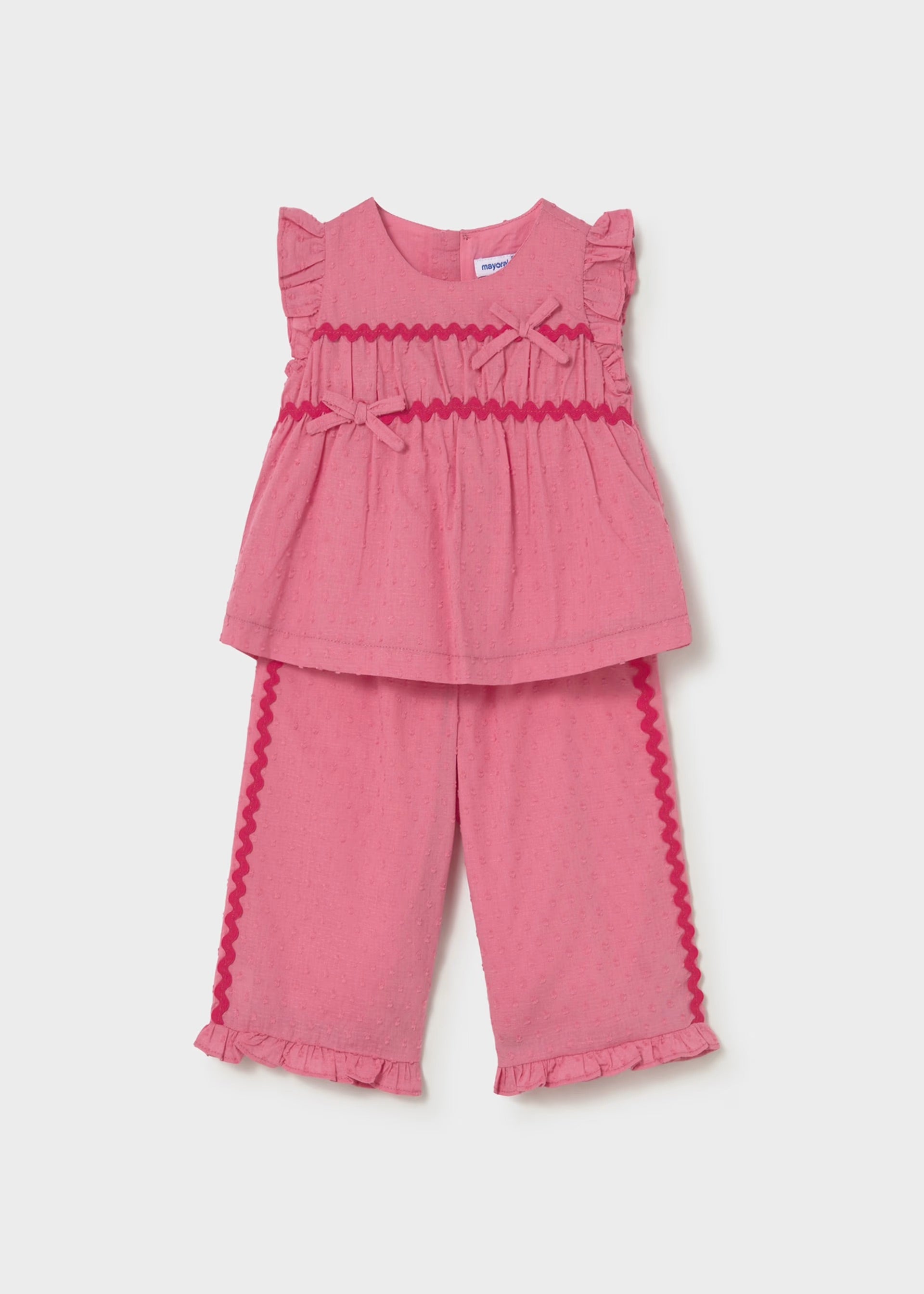 Mayoral Toddler Pink Trouser Set 1514