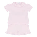 Blues Baby Pink Frill T-Shirt and Shorts Set BB3054