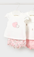 Mayoral Baby Hearts 2pc Set 1642