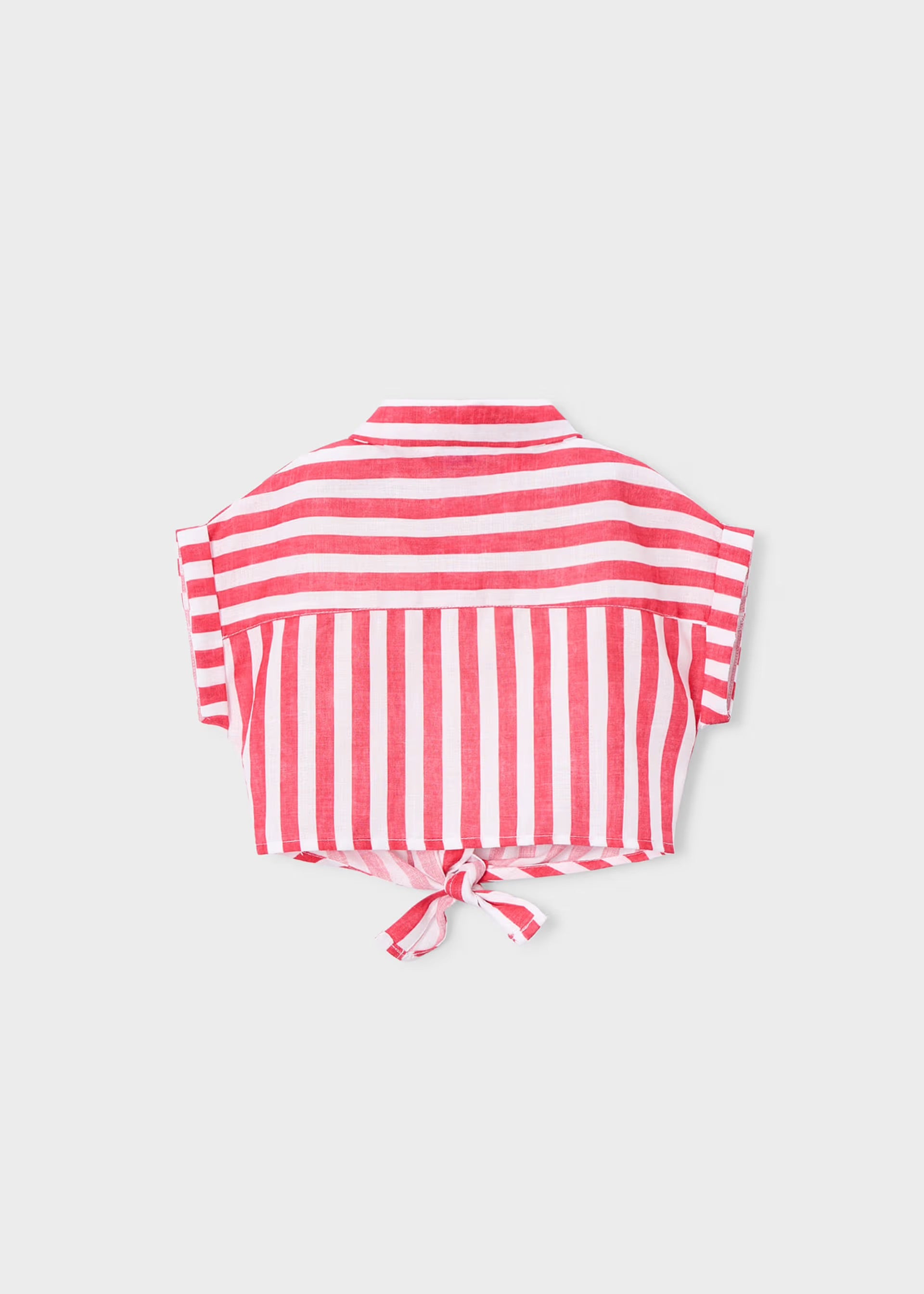 Mayoral Red Stripe 2pc Set 3196