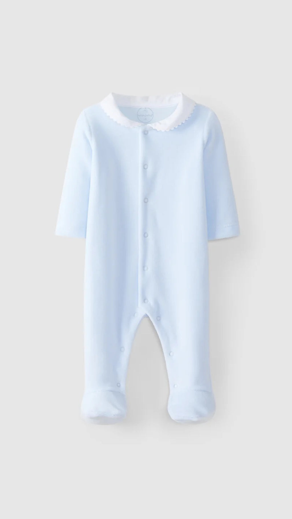 Laranjinha Blue Velvet babygrow ES600