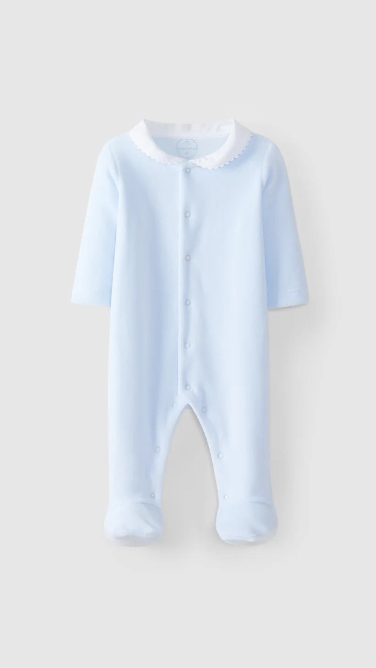 Laranjinha Blue Velvet babygrow ES600