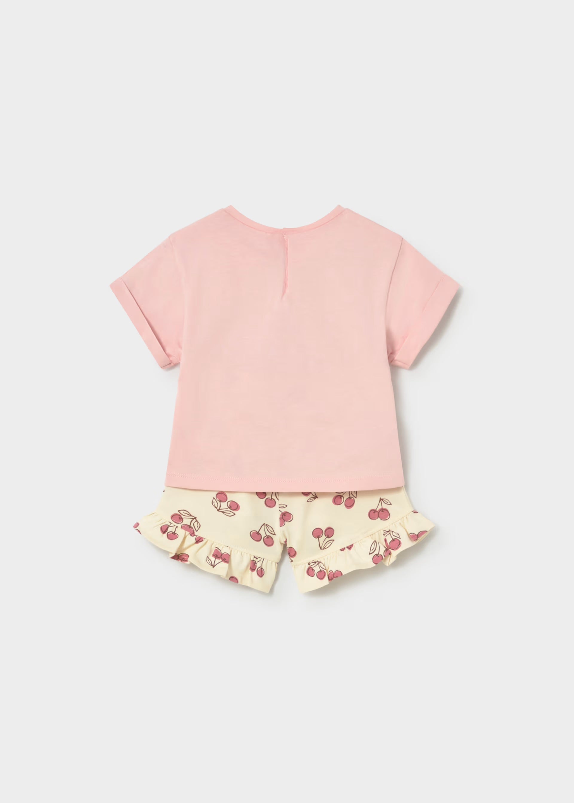 Mayoral Toddler Pink Short Set 1205