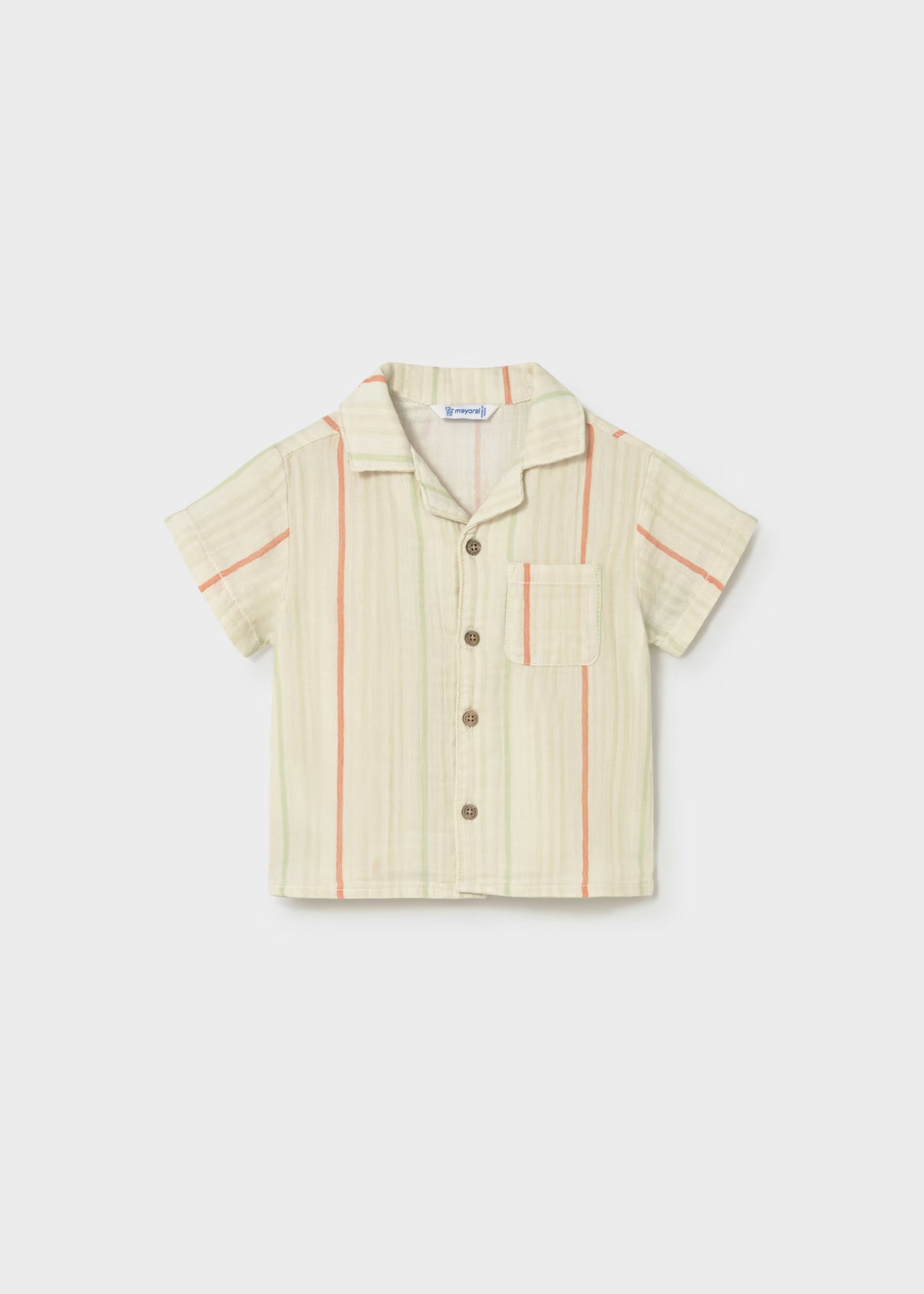 Mayoral Toddler Stripe Shirt 1113