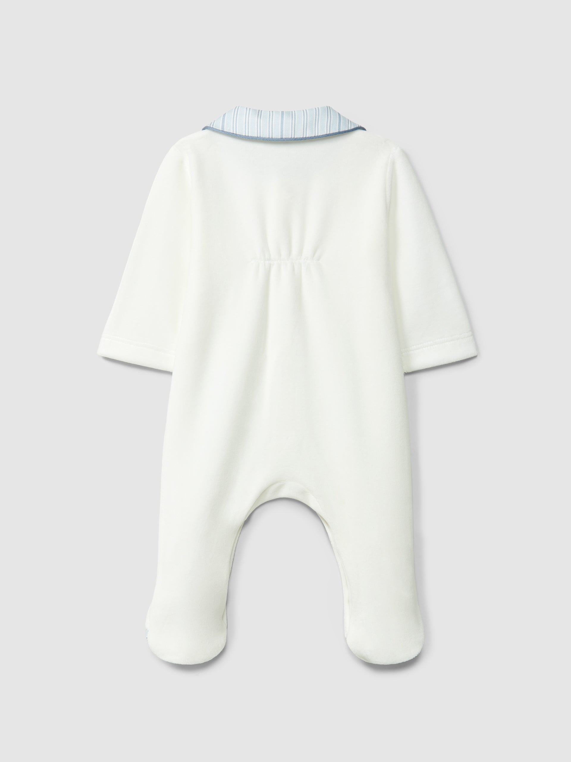 Laranjinha White Velvet Babygrow I6557