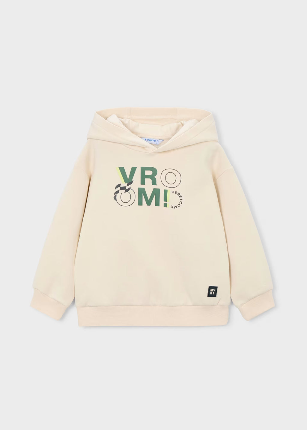 Mayoral Beige Hoodie 3435