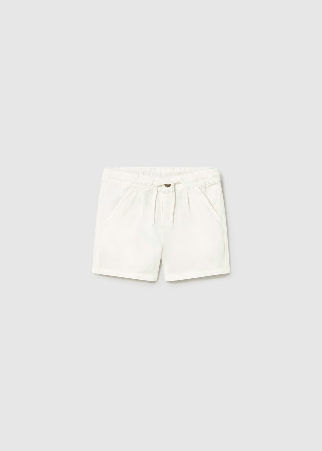 Mayoral Toddler Cream Twill Shorts 1220