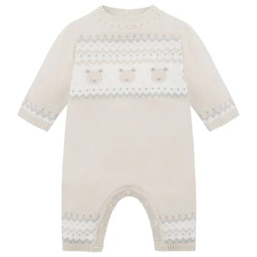 Emile et Rose Beige Kristian Babygrow & Hat 2622ST