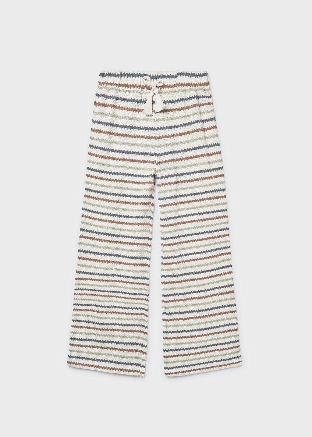 Mayoral Stripe Knit Trousers 6550