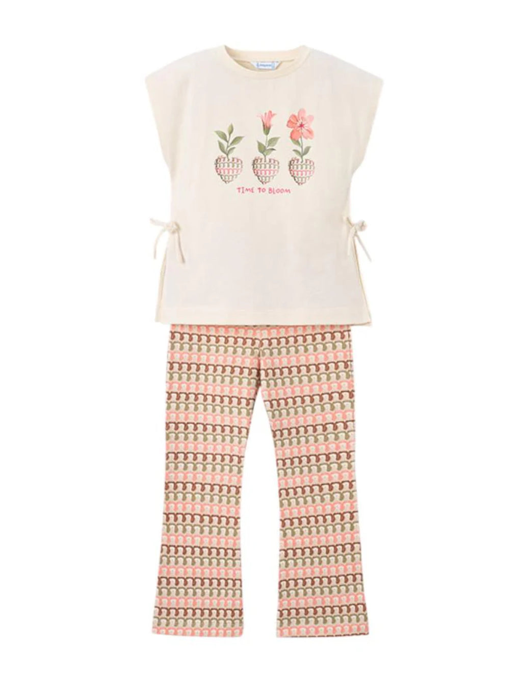 Mayoral Floral Leggings Set 3728