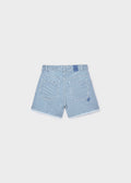 Mayoral Stripe Denim Shorts 6205