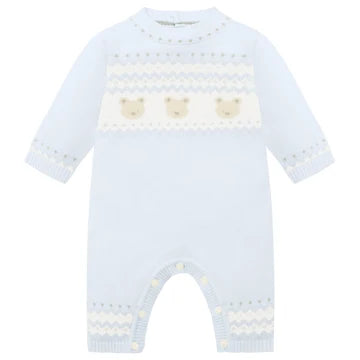 Emile et Rose Blue Kristian Babygrow & Hat 2622PB