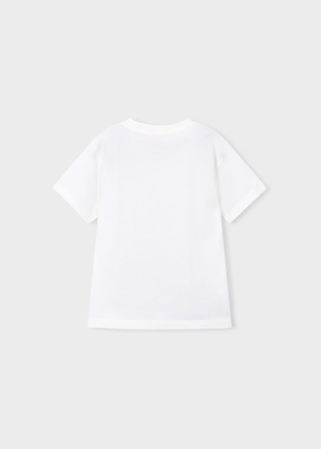 Mayoral Cream Embossed T-shirt 3059