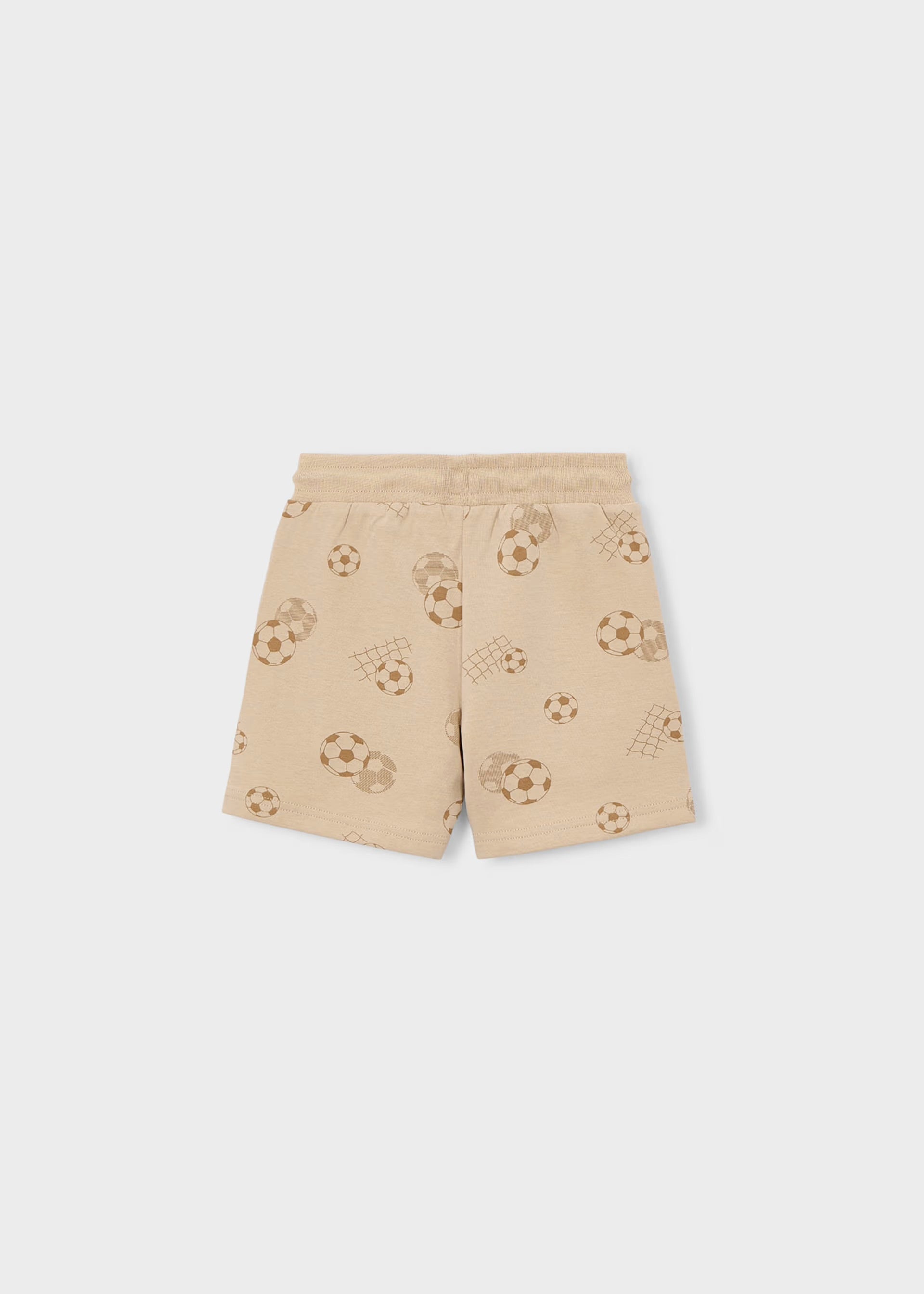 Mayoral Beige “Football” Shorts 3209