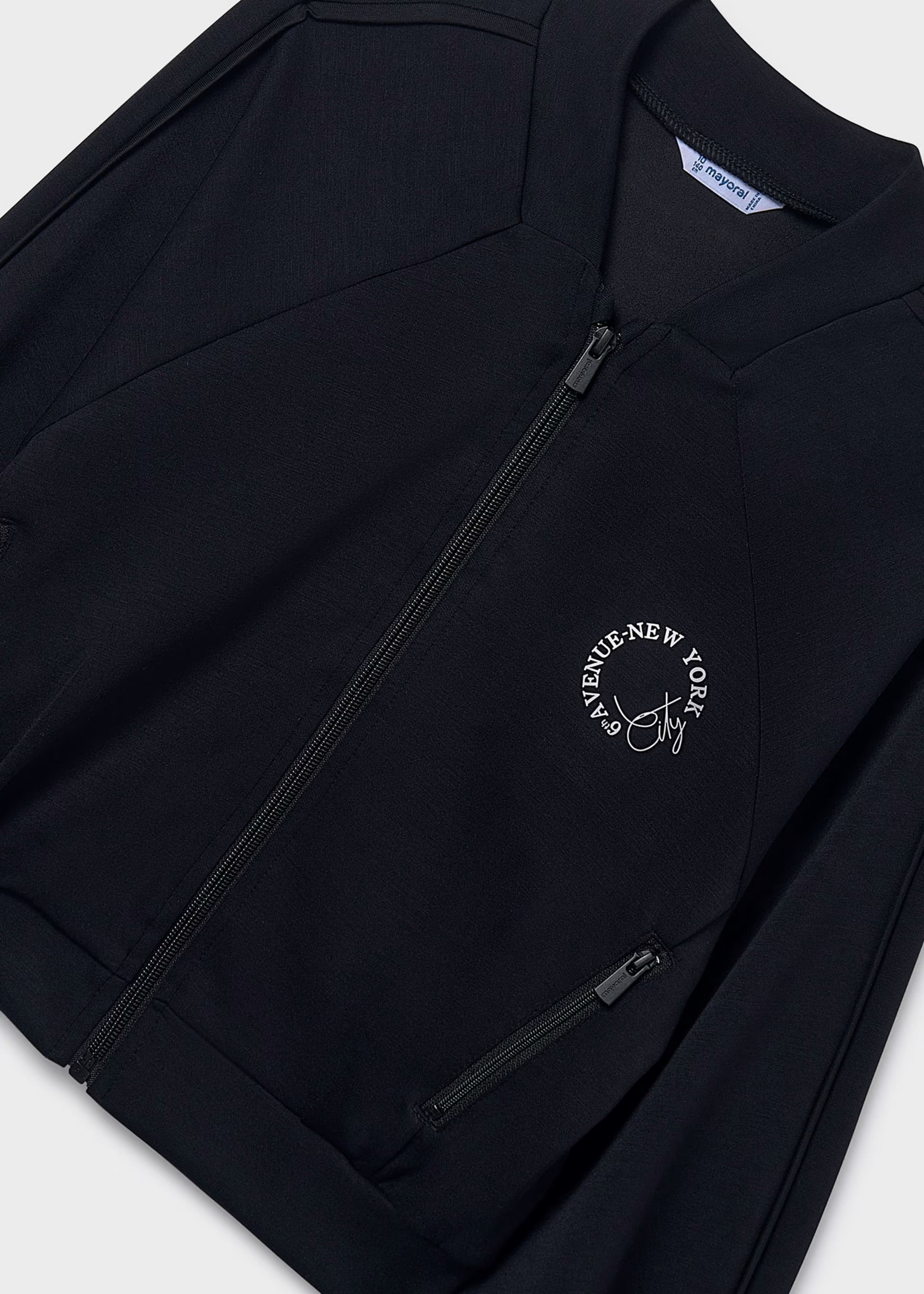 Mayoral Black Sporty Jacket 6409
